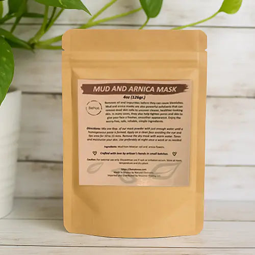 Activated Charcoal + Mud & Arnica Facial Masks Bundle